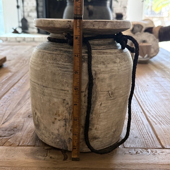 Vintage Wood Vessel - Picture 6 of 6